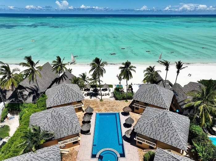 Zanzibar travel guide beach panorama Nungwi Kendwa turquoise water