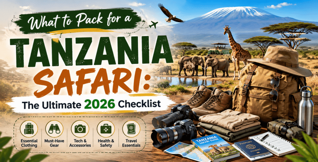 What to Pack for a Tanzania Safari The Ultimate 2026 Checklist
