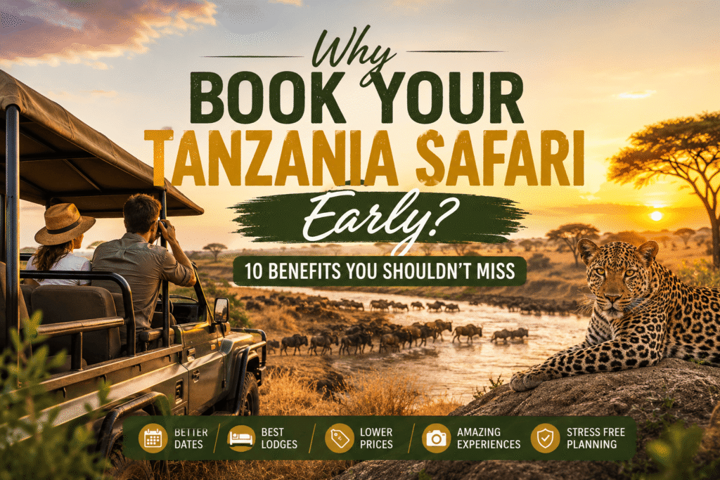 Golden safari adventure in Tanzania