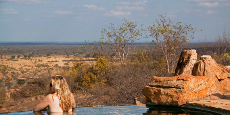 Luxury safari lodge in Tanzania