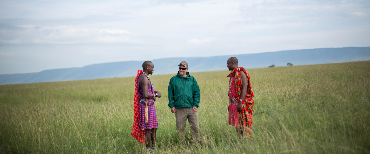 Smiling Maasai Guide in Tanzania