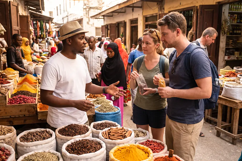 Zanzibar spice tour on a working spice farm